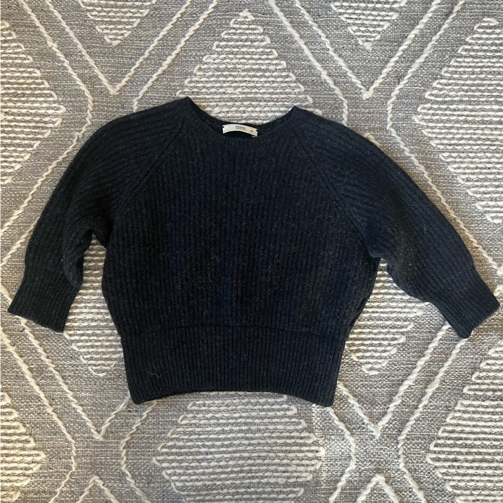 Prada cropped lambs wool sweater